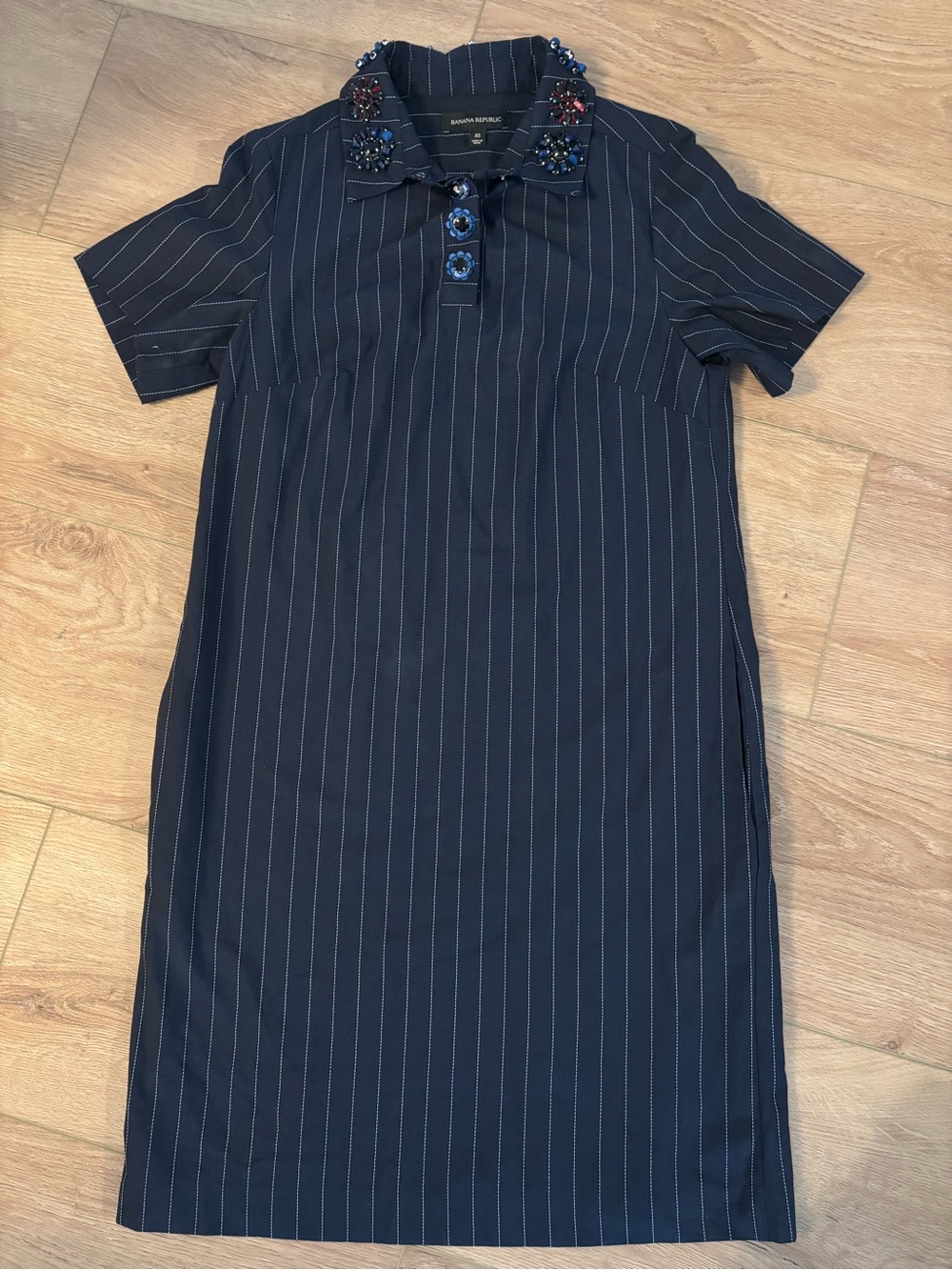 Banana Republic Pinstripe Dress